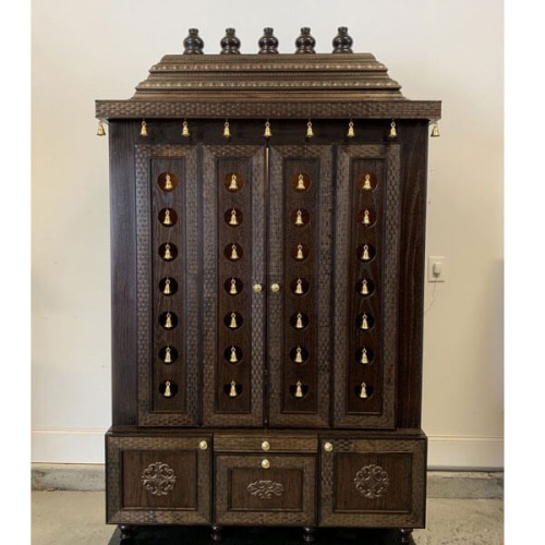 Handmade Large Pooja Mandir for home (48″ 24″ 78″) L x B x H in UK