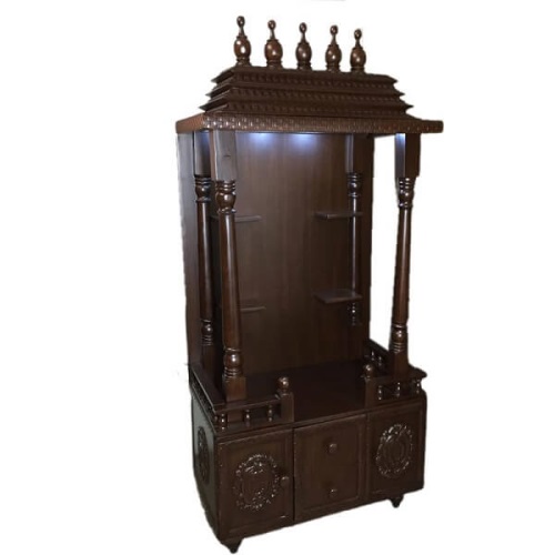 Handmade medium pooja mandir 24-15-60 inches mandap in UK